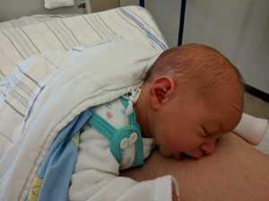Kuscheln mit Papa
