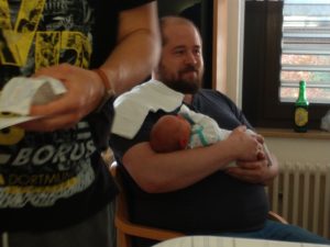 Meine Tante und meine Onkel sind da