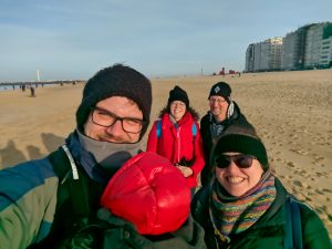 Oostende mit Oma und Opa