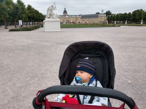 Mit Papa auf dem Lehrgang